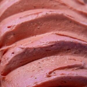 Aardbei sorbet